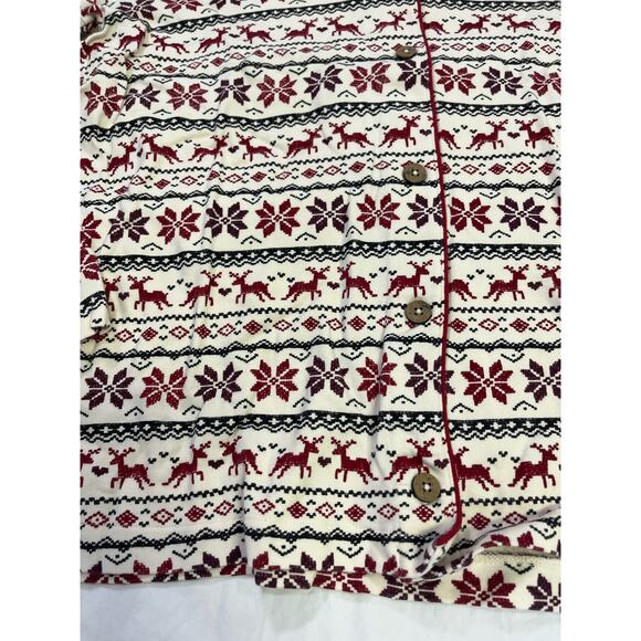 Burt’s Bees Baby Men’s Holiday Pajamas, NWOT Organic Cotton Family Matching - Picture 5 of 10